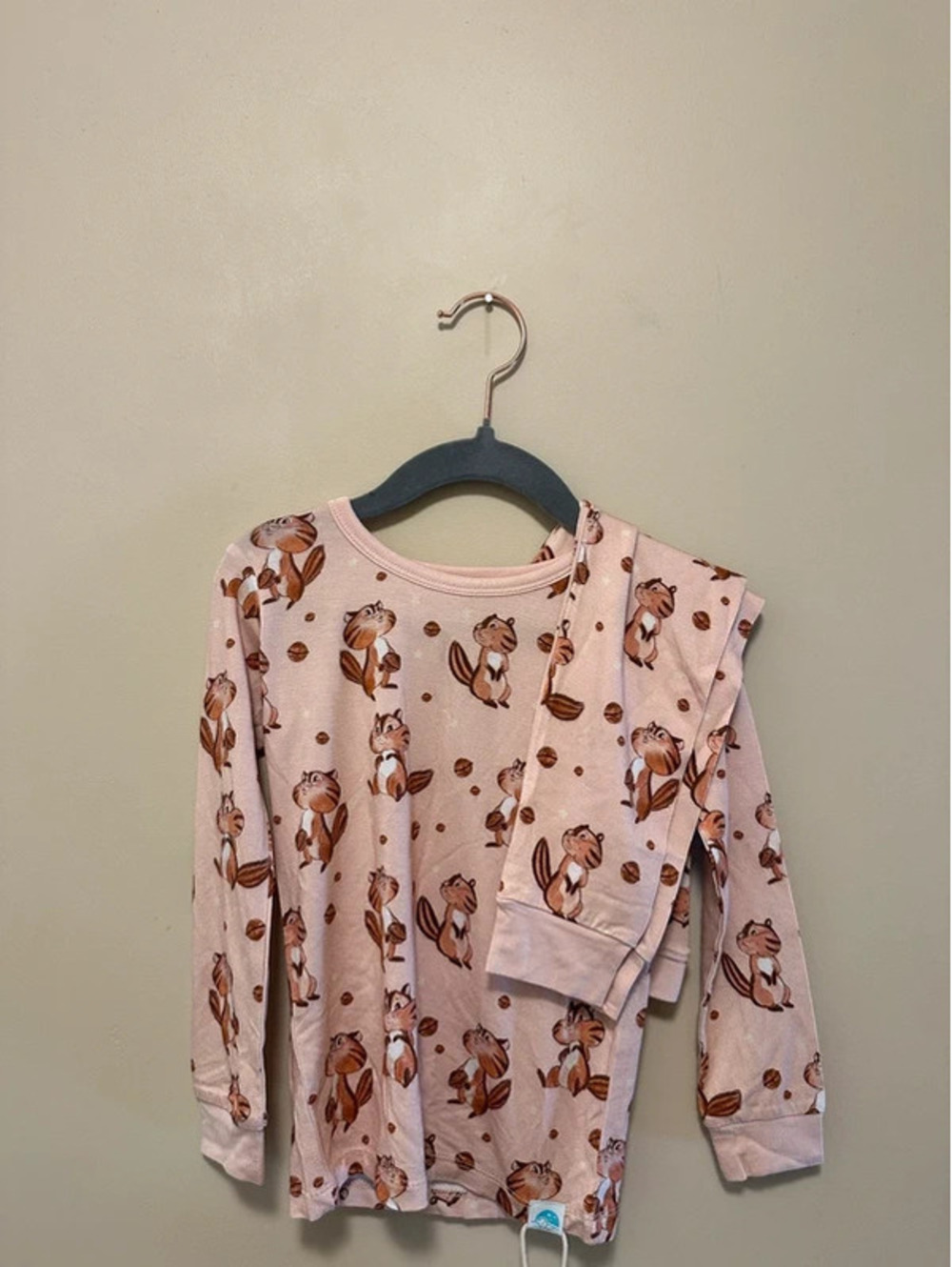 Chipmunk bamboo pj set